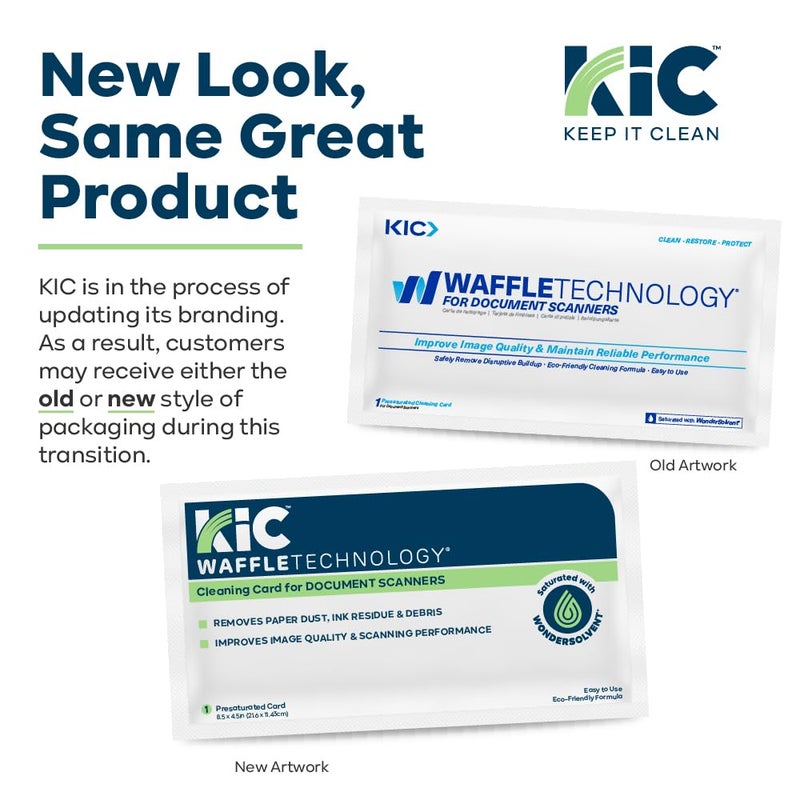 Waffletechnology KICTeam - Waffletechnology Cleaning Cards for MICR Check Readers (15 Cards) - Presaturated with Quick Drying Solution - Made in USA - Image 4